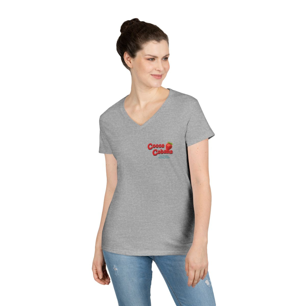 Cocoa Cabana Logo Women's V-Neck T-Shirt