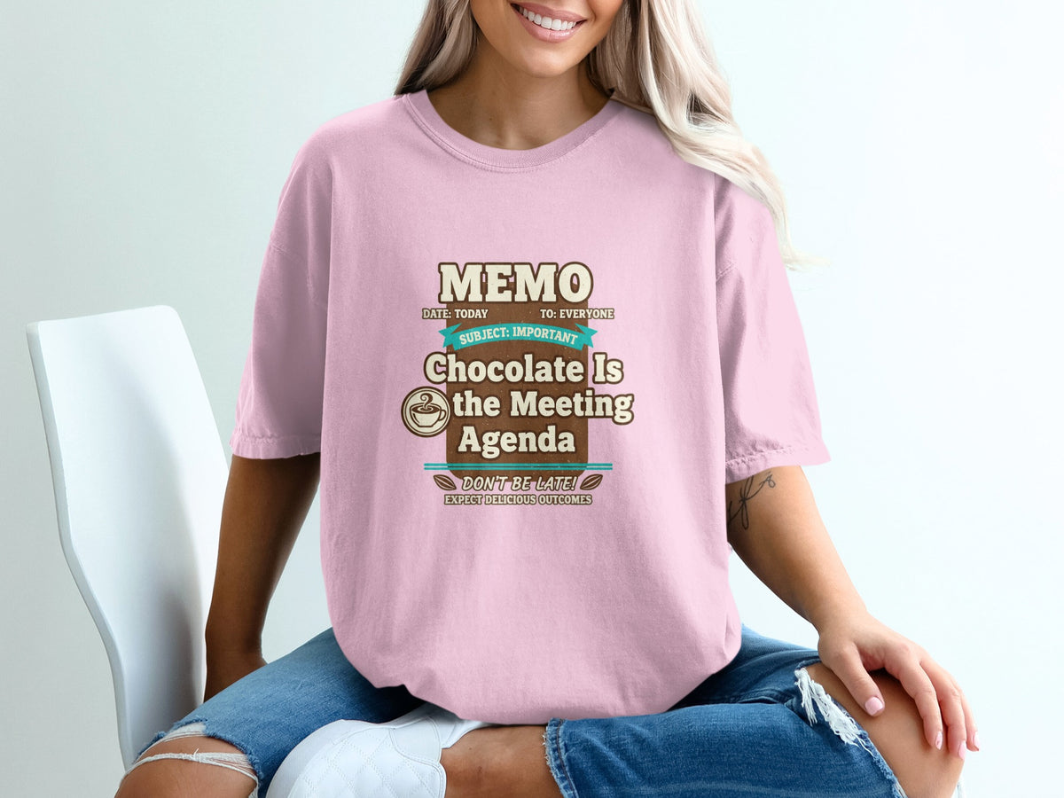Chocolate is the Meeting Agenda