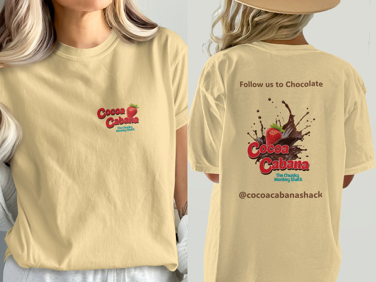 Cocoa Cabana The Chunky Monkey Shack T-shirt