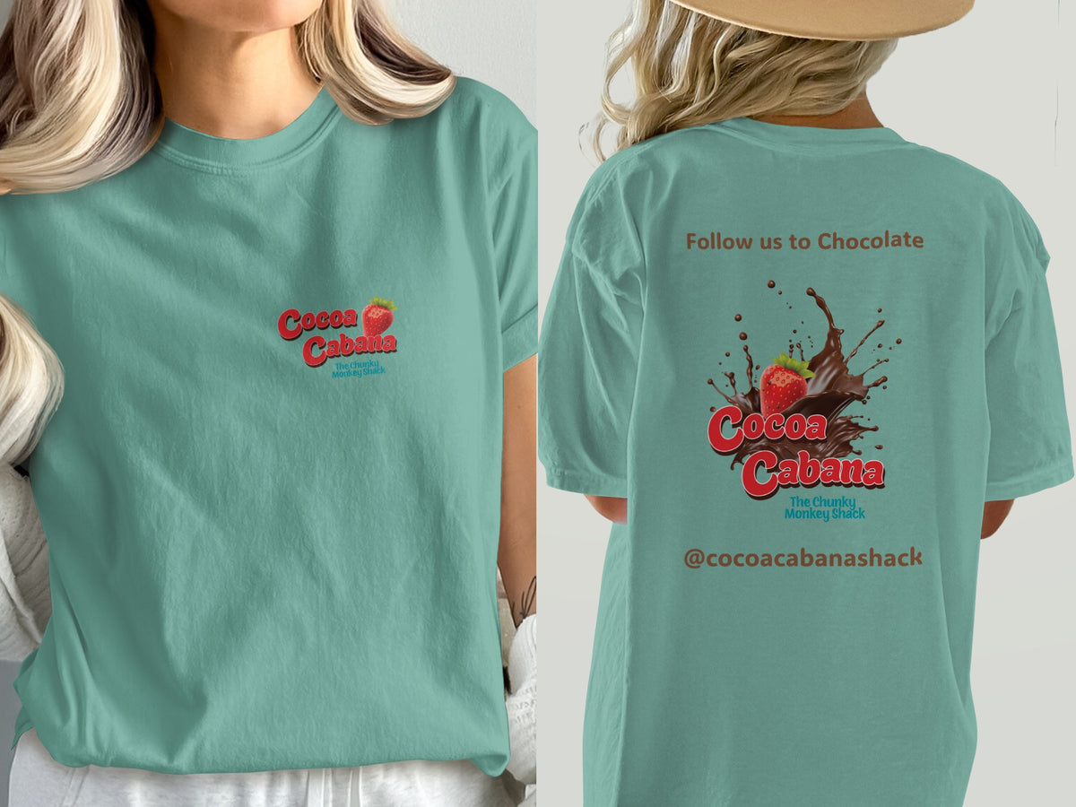 Cocoa Cabana Follow us to Chocolate T-Shirt